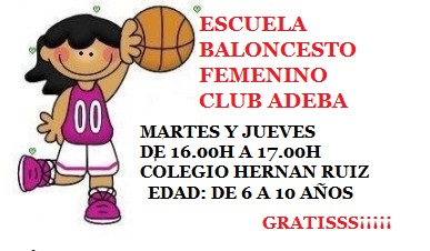 ImageESCUELA BALONCESTO FEMENINO ADEBA