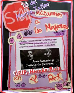 Taller Miramos a las Mujeres en el Rock Viernes 13 de Marzo...